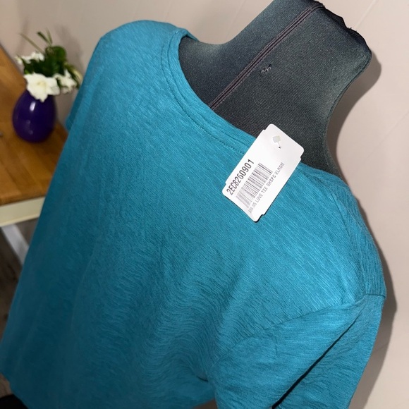 Soft Surroundings • Love Embroidered Tee - Picture 4 of 10